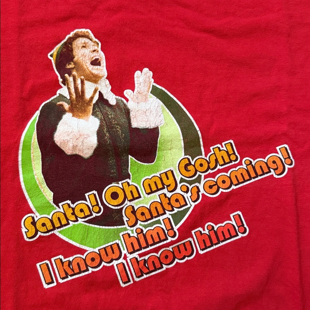 2003 Buddy The Elf Vintage Christmas T-Shirt - Picture 2 of 10